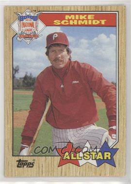 1987 Topps - [Base] #597 - All Star - Mike Schmidt