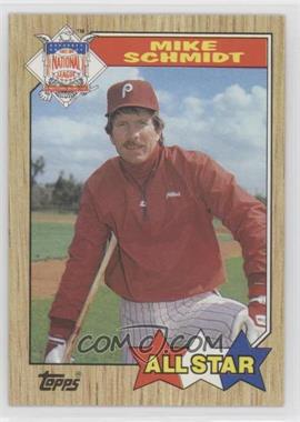 1987 Topps - [Base] #597 - All Star - Mike Schmidt