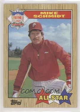 1987 Topps - [Base] #597 - All Star - Mike Schmidt