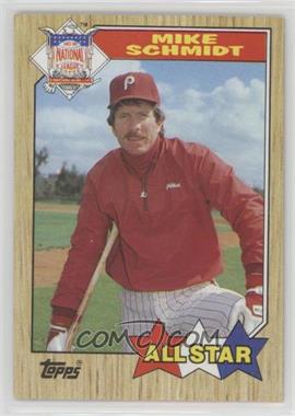 1987 Topps - [Base] #597 - All Star - Mike Schmidt