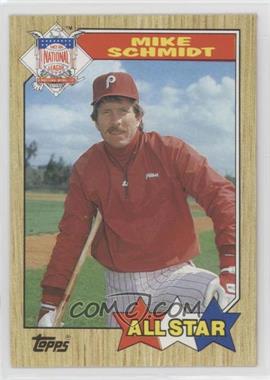 1987 Topps - [Base] #597 - All Star - Mike Schmidt