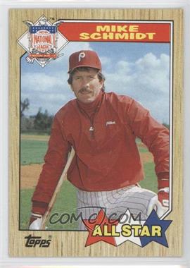 1987 Topps - [Base] #597 - All Star - Mike Schmidt