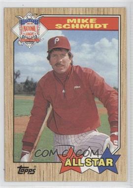 1987 Topps - [Base] #597 - All Star - Mike Schmidt