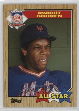 1987 Topps - [Base] #603.1 - All Star - Dwight Gooden (No TM Symbol next to NL logo)