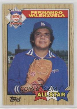 1987 Topps - [Base] #604 - All Star - Fernando Valenzuela