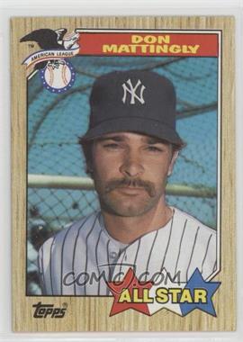 1987 Topps - [Base] #606.2 - All Star - Don Mattingly (TM on Front)