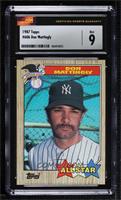 All Star - Don Mattingly (TM on Front) [CSG 9 Mint]