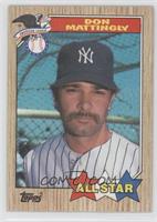 All Star - Don Mattingly (TM on Front)