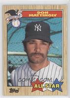 All Star - Don Mattingly (TM on Front)