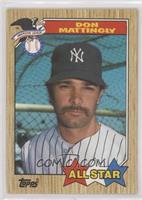 All Star - Don Mattingly (TM on Front)