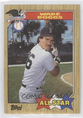 1987 Topps - [Base] #608 - All Star - Wade Boggs [Good to VG‑EX]