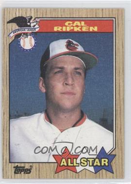 1987 Topps - [Base] #609 - All Star - Cal Ripken