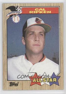 1987 Topps - [Base] #609 - All Star - Cal Ripken