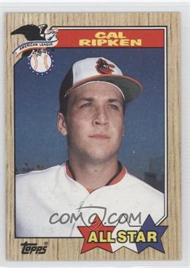 1987 Topps - [Base] #609 - All Star - Cal Ripken