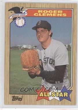 1987 Topps - [Base] #614 - All Star - Roger Clemens