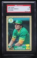 Jose Canseco [SGC Authentic Authentic]