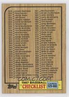 Checklist - Cards 529-660