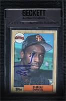 Chili Davis [BAS Authentic]