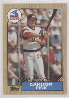 1987 Topps - [Base] #756 - Carlton Fisk