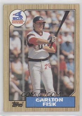 1987 Topps - [Base] #756 - Carlton Fisk