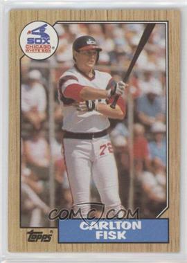 1987 Topps - [Base] #756 - Carlton Fisk