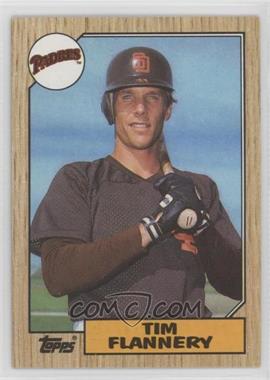 1987 Topps - [Base] #763 - Tim Flannery