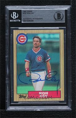 1987 Topps - [Base] #767 - Ron Cey [BAS Authentic]