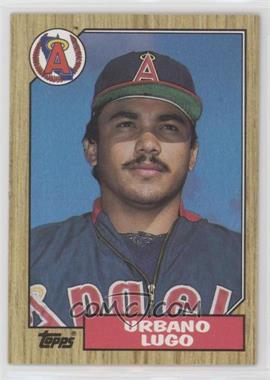 1987 Topps - [Base] #92.2 - Urbano Lugo (Trademark Next to Angels Logo)