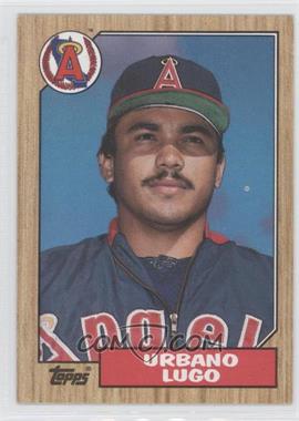 1987 Topps - [Base] #92.2 - Urbano Lugo (Trademark Next to Angels Logo)