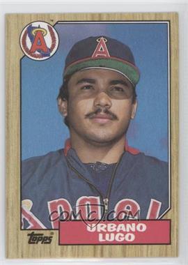 1987 Topps - [Base] #92.2 - Urbano Lugo (Trademark Next to Angels Logo)