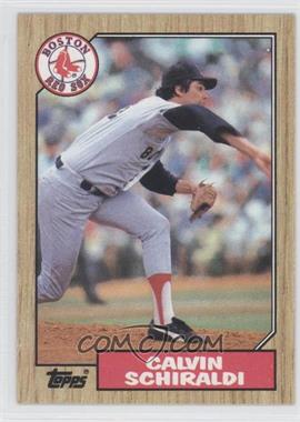 1987 Topps - [Base] #94 - Calvin Schiraldi