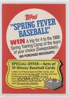 Spring Fever Contest Card