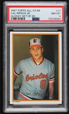1987 Topps - Mail-In Glossy All-Star Collector's Edition #37 - Cal Ripken Jr. [PSA 8 NM‑MT]