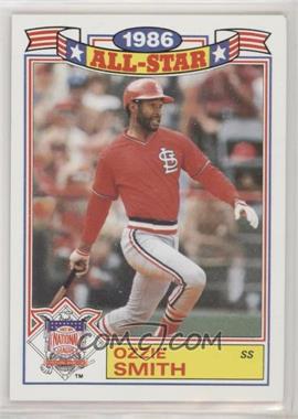 1987 Topps - Rack Pack Glossy All-Stars #5 - Ozzie Smith [Noted]