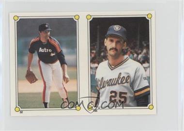 1987 Topps Album Stickers - [Base] - Test Issue Hard Back #195-32 - Mark Clear, Bob Knepper