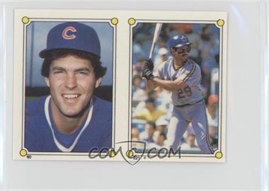 1987 Topps Album Stickers - [Base] - Test Issue Hard Back #221-60 - Scott Sanderson, Phil Bradley