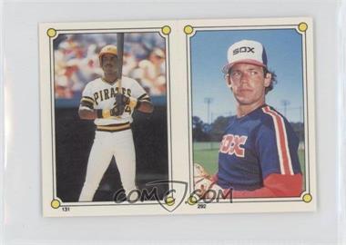 1987 Topps Album Stickers - [Base] - Test Issue Hard Back #292-131 - Barry Bonds, Neil Allen