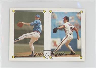 1987 Topps Album Stickers - [Base] #204-43 - Ken Schrom, Rick Mahler