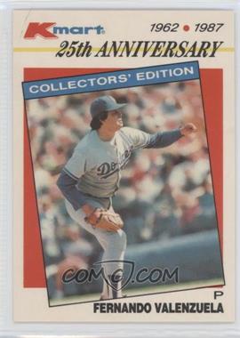 1987 Topps Kmart 25th Anniversary - [Base] #33 - Fernando Valenzuela