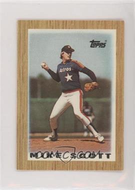 1987 Topps League Leaders Minis - [Base] #11 - Mike Scott