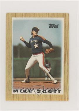 1987 Topps League Leaders Minis - [Base] #11 - Mike Scott