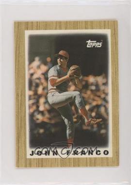 1987 Topps League Leaders Minis - [Base] #5 - John Franco