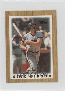 1987 Topps League Leaders Minis - [Base] #53 - Kirk Gibson