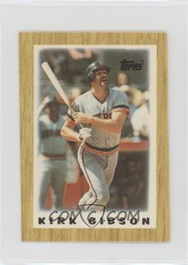 1987 Topps League Leaders Minis - [Base] #53 - Kirk Gibson