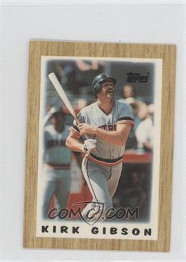 1987 Topps League Leaders Minis - [Base] #53 - Kirk Gibson