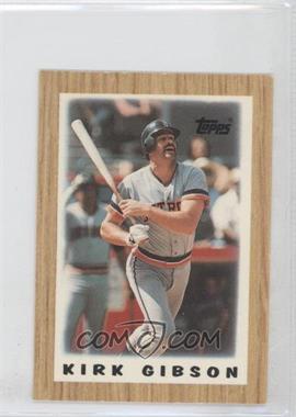 1987 Topps League Leaders Minis - [Base] #53 - Kirk Gibson