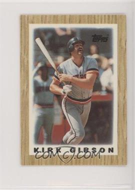 1987 Topps League Leaders Minis - [Base] #53 - Kirk Gibson