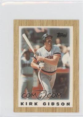 1987 Topps League Leaders Minis - [Base] #53 - Kirk Gibson