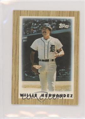 1987 Topps League Leaders Minis - [Base] #54 - Willie Hernandez