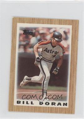 1987 Topps League Leaders Minis - [Base] #9 - Bill Doran